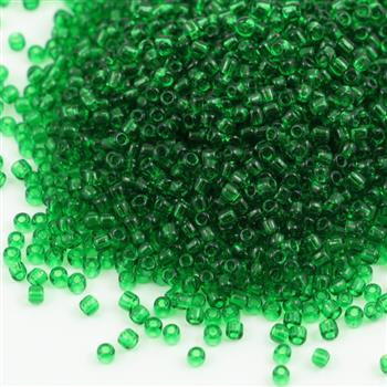 Toho Round 11/0 Transparent Grass Green [10g]