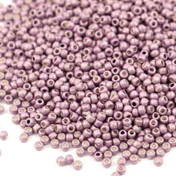 Toho Round 11/0 Galvanized-Matte Lavender [10g]