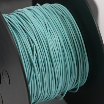 Rzemień skórzany miętowy 1mm [1metr]