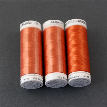 Nici Poly Sheen No. 40 pomarańczowy 200m [szpula]