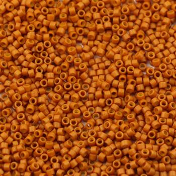 Miyuki Delica 11/0 Opaque Pumpkin Dyed [5g]