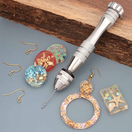 Wiertarka ręczna z kompletem wierteł BeadSmith