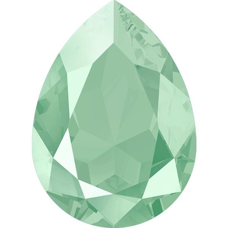 4320 Swarovski Pear Fancy Stone 14X10mm Mint Green