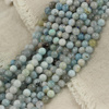 Akwamaryn kula gładka 6mm [sznur 39cm]