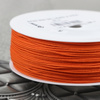 Sznurek pleciony poliestrowy pomarańczowy 0,8mm Pega [1metr]