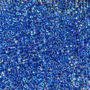 Miyuki Delica 11/0 Lined blue AB [5g]