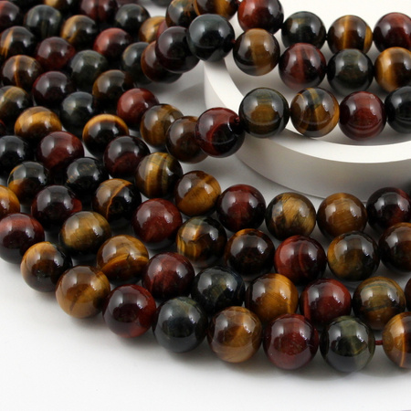 Tygrysie bawole sokole oko kula gładka 14mm