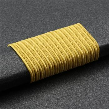 Sznurek sutasz wiskoza Pega 3mm kanarkowy [1 metr]