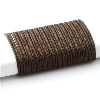 Sznurek sutasz wiskoza Pega 3mm brunatny [1 metr]