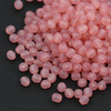 Fire Polish 4mm Opal Pink Matted [20szt]
