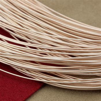 Bajorek do haftu twardy - rose gold 1mm [ 4g ]