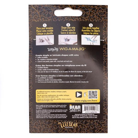 Płytka do wire wrappingu z kołeczkami 10,5x7,8x1,1cm