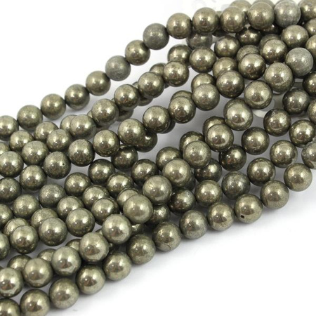 Piryt złoty kula gładka 10mm