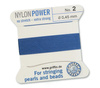 Griffin Nici nylonowe z igłą blue 0,45mm [2m]