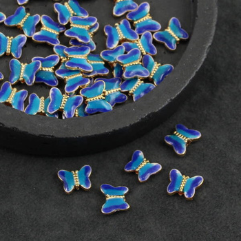 Przekładka motyl niebieski 10mm