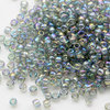 Toho Round 8/0 Transparent Rainbow Black Diamond [10g]