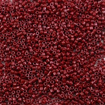 Miyuki Delica 11/0 Opaque Cranberry Dyed [5g]