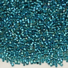 Miyuki Delica 11/0 Sparkling Aqua Green Lined Teal AB [5g]