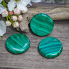 Kaboszon malachit naturalny 22mm
