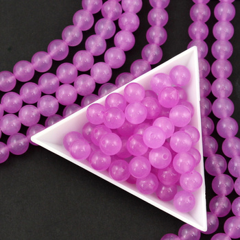 Jadeit fioletowy kula gładka 8mm