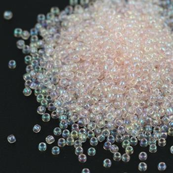 Toho Round 11/0 Transparent-Rainbow Lt Ballerina Pink [10g]