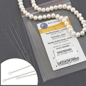 Griffin Igły do pereł skręcane 0,36mm/25szt