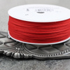 Sznurek pleciony poliestrowy czerwony 0,8mm Pega [1metr]