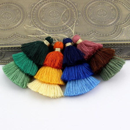 Chwost potrójny wielokolorowy 75x40mm