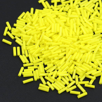 Miyuki Bugle #2 Opaque Yellow 6mm [5g]