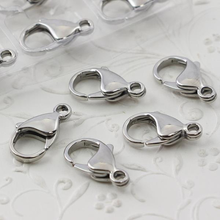 Zapięcie karabińczyk stal szlachetna 19mm