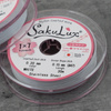 Japońska linka stalowa jubilerska SakuLux 7-splotowa White 0,20mm [szpula 30m]