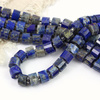 Lapis lazuli z pirytem wałek fasetowany 9x6mm