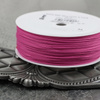 Sznurek pleciony poliestrowy ciemny różowy 0,8mm Pega [1metr]
