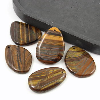 Tygrysie oko zawieszka nieregularna