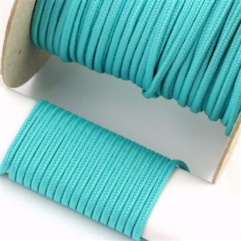 Sznurek sutasz POLSKI 3mm akwamaryna [1metr]