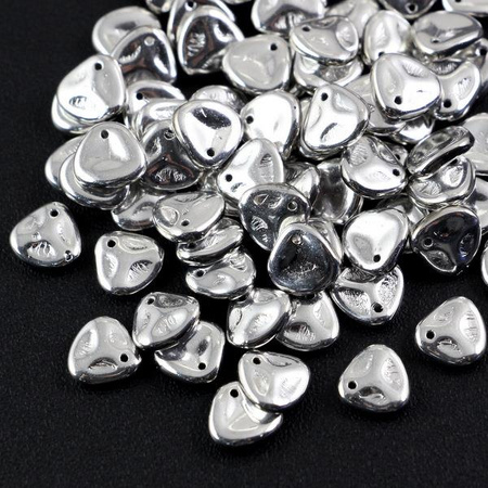 Rose Petals 8x7mm Jet Labrador Full [10szt]