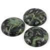 Kaboszon jaspis kambaba moneta 35mm