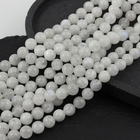 Kamień księżycowy kula gładka 10mm