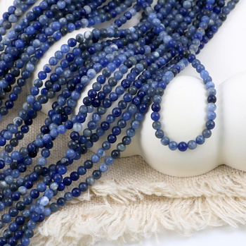 Sodalit kula gładka 2,5mm [sznur 39cm]