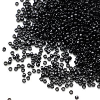 Toho Round 15/0 Opaque Jet [5g]