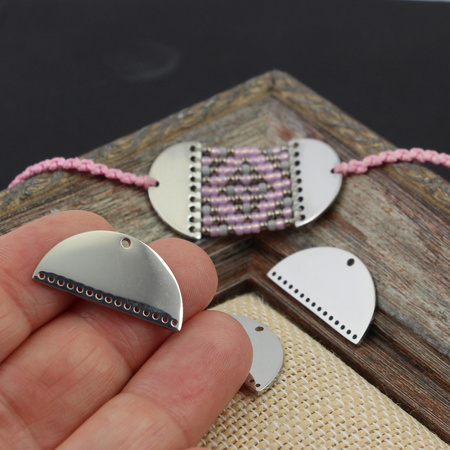 Baza łącznik stal szlachetna 25x12mm