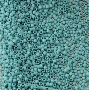 Miyuki Delica 11/0 Opaque Turquoise-Aqua Matted [5g]