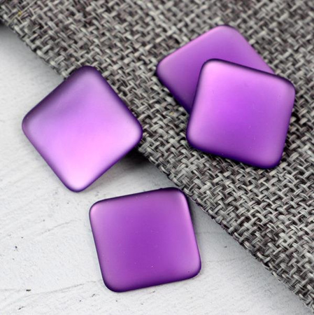 Kaboszon Lunasoft kwadrat grape 17mm