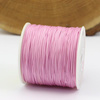 Sznurek nylonowy różowy 0,8mm [szpula 100m]