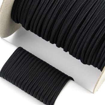 Sznurek sutasz POLSKI 3mm czarny [1metr]