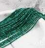 Malachit naturalny kula gładka 2mm [sznur 39cm]
