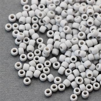 Toho Round 8/0 Opaque-Frosted Gray [10g]