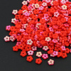 Forget me not Beads Opaque Red AB 5mm [50szt]