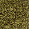 Miyuki Delica 11/0 Metallic Olive Gold Matted [5g]