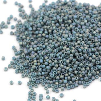 Toho Round 15/0 Semi Glazed Rainbow - Blue Turquoise [5g]